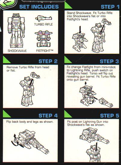 Botch's Transformers Box Art Archive - Action Masters: Decepticons